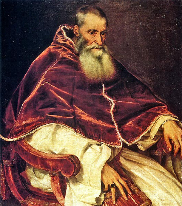 Pope Paul III - Convener of the Council of Trent