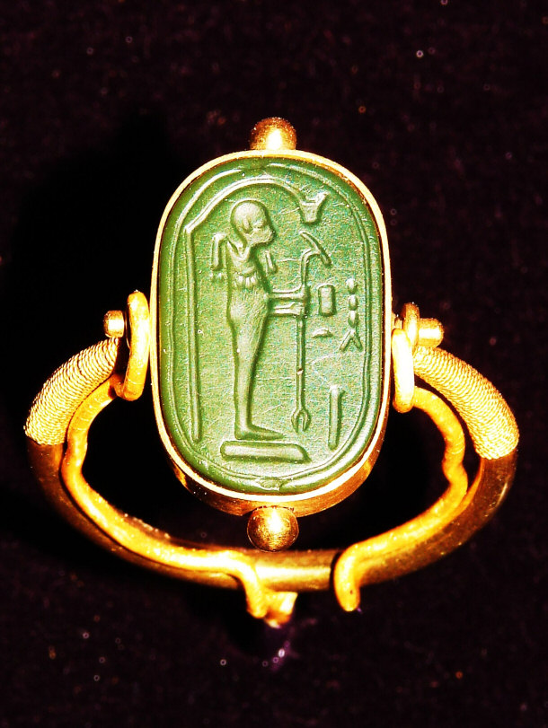 early egyptian wedding ring