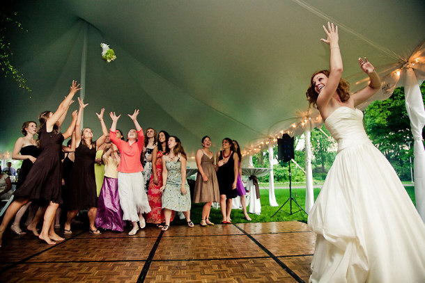 bouquet throw