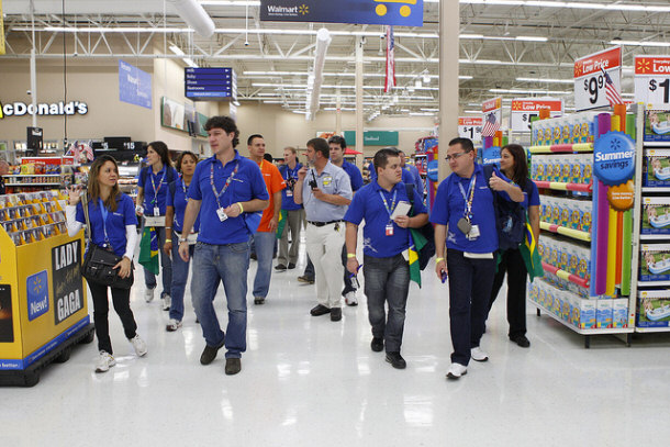 Walmart associates