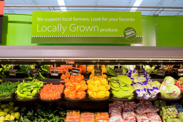 Locally Grown Produce at Walmart