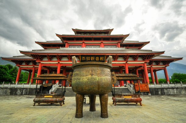 Song Dynasty Town In Dali, Yunnan Province, China, One of the Black Market Origins