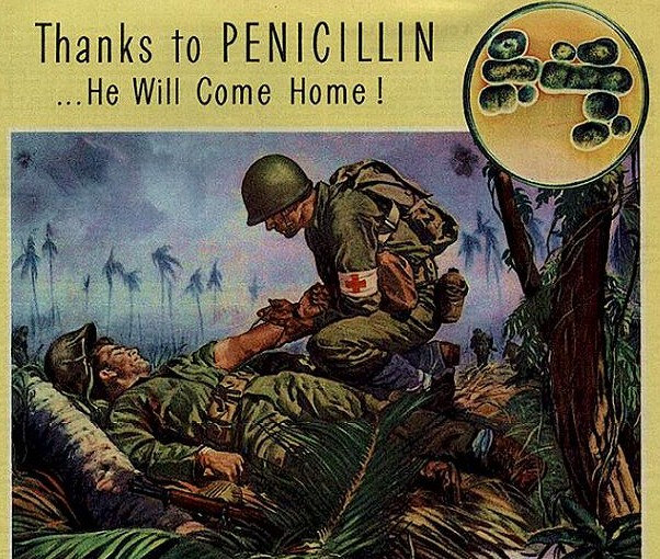 WWII Promotion for Penicillin Use