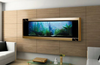 Aquavista Dinosaur Gold edition aquarium