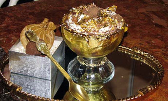 Golden Opulence Sundae