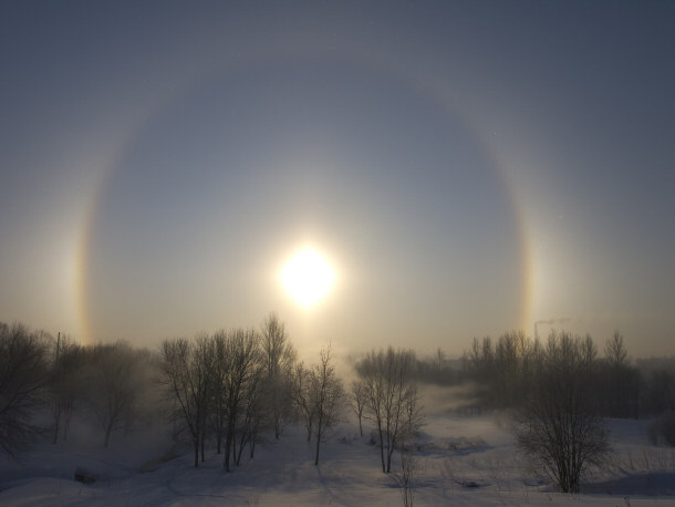 halo around sun