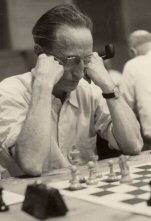Marcel Duchamp playing Chess