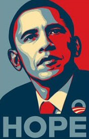 Obama, Hope Poster
