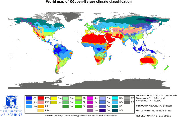 climate map