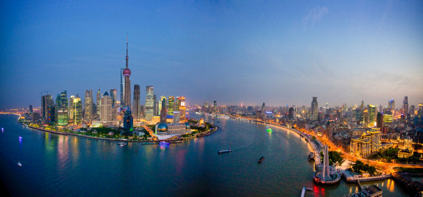 Downtown Shanghai