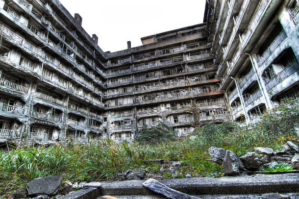 Block 65 on Gunkanjima