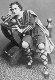 Edwin Booth as Hamlet