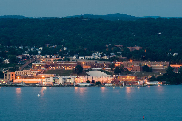 View from Rockland Lake State Park of Sing-Sing