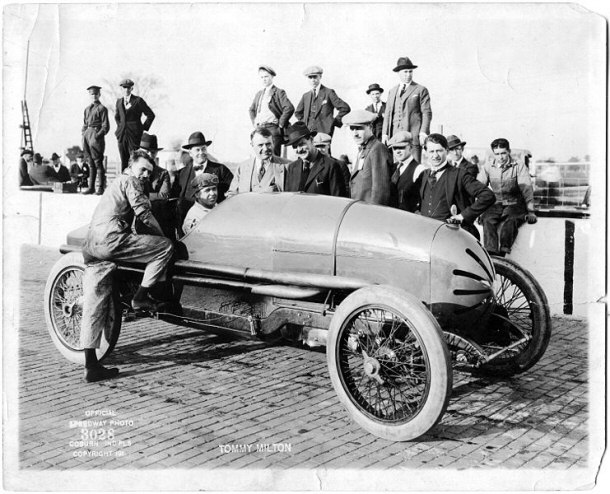 Car Racing Celebrity Tommy Milton in 1921