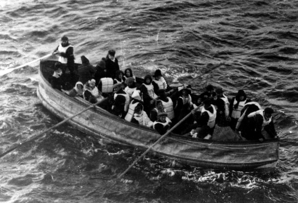 life boat of the RMS Titanic