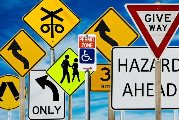 road signs