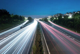 German Autobahn Traffic