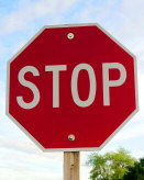 stop sign