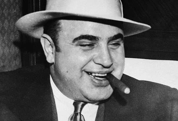 al capone smiling