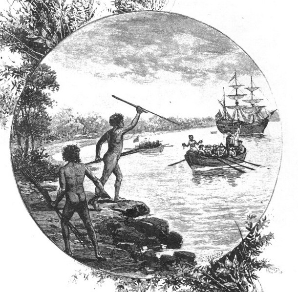 The Aboriginals Opposed James Cooks Arrival