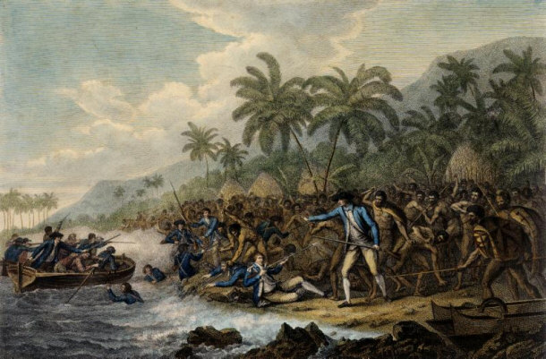 The Death of Captain James Cook Happened in Hawaii