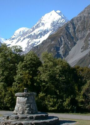 New Zealand has Mount Cook and Hiking Trails in Honor of James Cook
