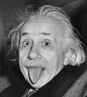Crazy Einstein got stupid as he got older