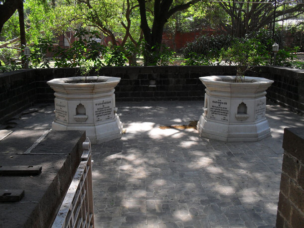 Kasturba's Gravesite at Aga Khan Palace