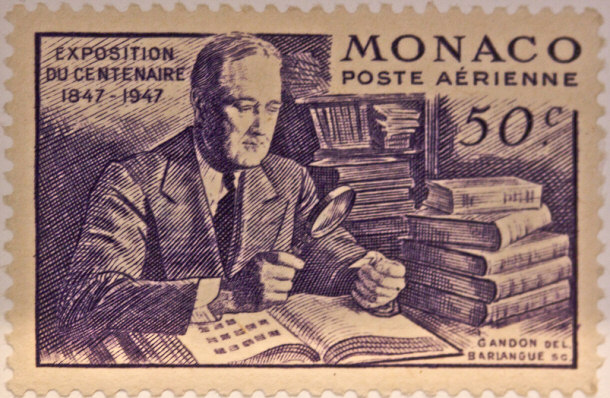 Rare Stamp Misprint Depicting FDR with 6 Fingers