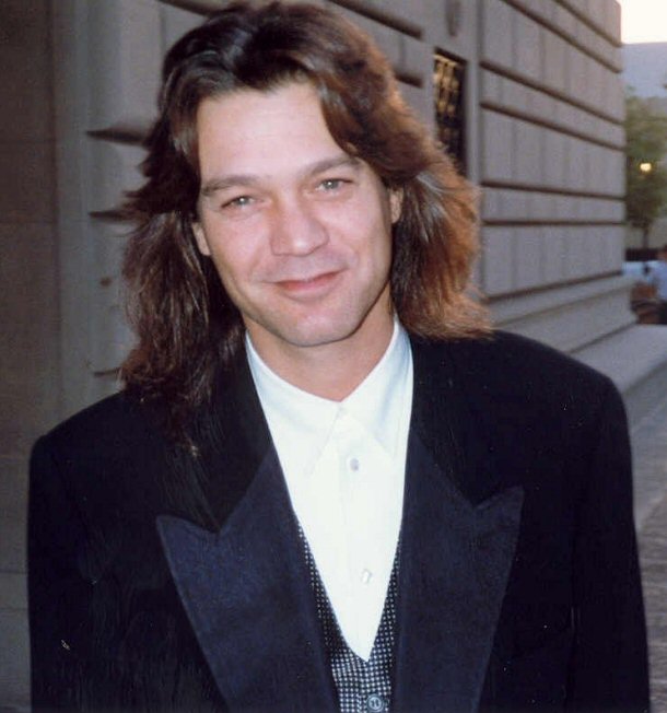 Eddie Van Halen is a guitar legend who is best known for his involvement in the rock group Van Halen.