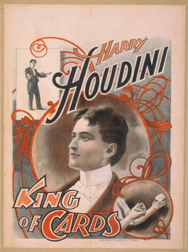 Houdini designed a special type of diving suit that enabled him to put on and remove the suit easier.