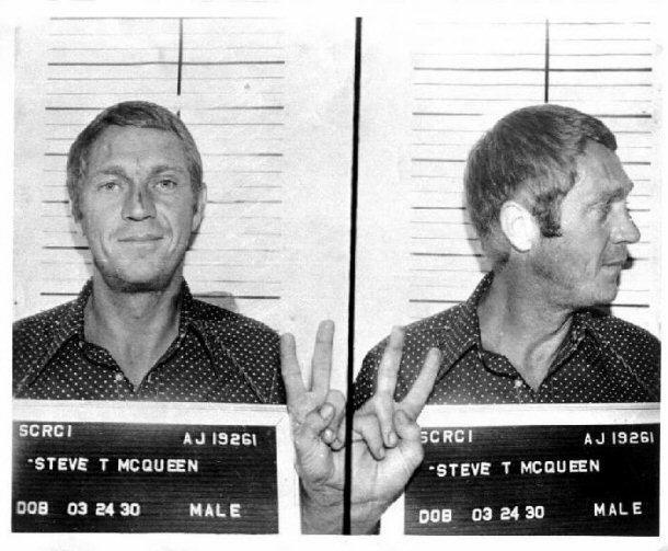 Steve McQueen developed a new design for bucket seats in 1969 and patented the product, the invention was called the "Bucket Seat Shell".