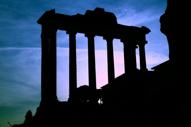 roman forum ruins