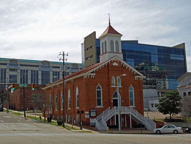 Martin Luther King Jr. was the preacher at Dexter Avenue Baptist Church in 1954