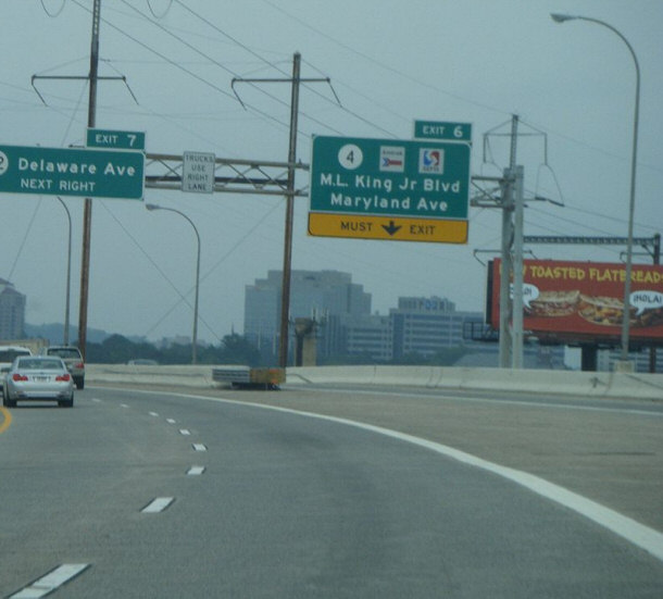 Martin Luther King Jr.'s name appears on many streets