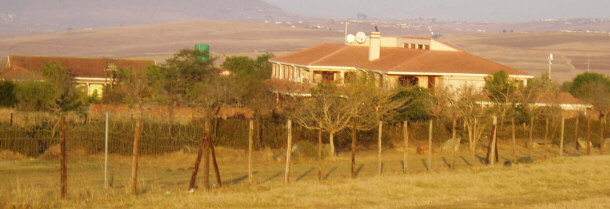 Nelson Mandela built his home in Qunu Village