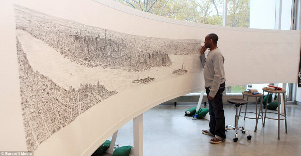 Stephen Wiltshire the human camera drawing autistic artistic savant