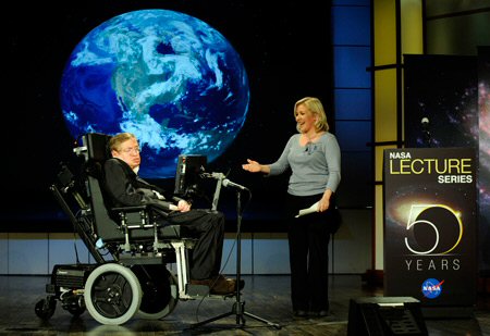 Stephen and Lucy Hawking