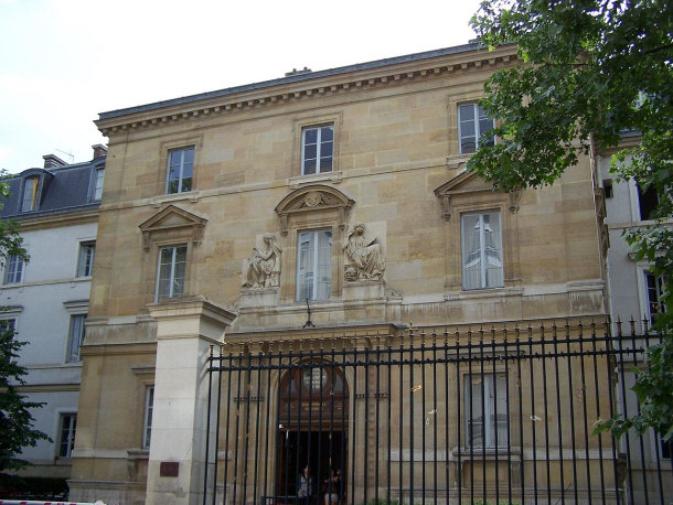 Front Entrance to the Ecole Normale Superiuere