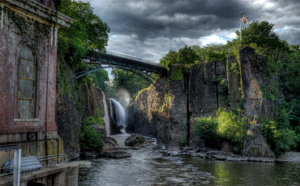 Great Falls of the Passaic River in Paterson, New Jersey