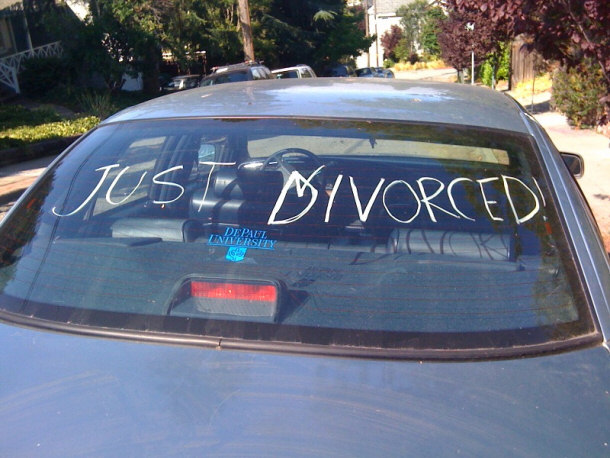divorced women age matters more than men