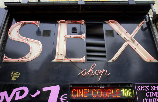 Sex sells porno shop