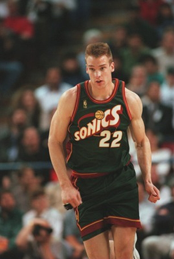 McIlvaine Playing for The Seattle Supersonics