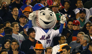 New York Mets Mr Met Mascot