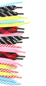 assorted shoelaces
