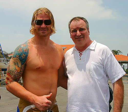 Jeremy Shockey's Patriotic Tattoo