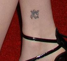 Evan Rachel Wood's Beatles Tattoo