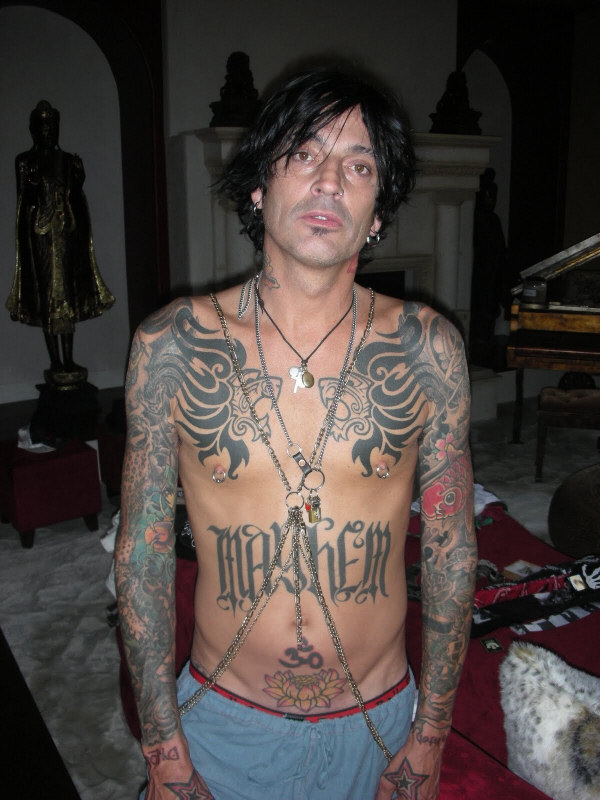 Tommy Lee's Mayhem Tattoo