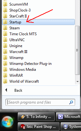 Windows Startup Folder