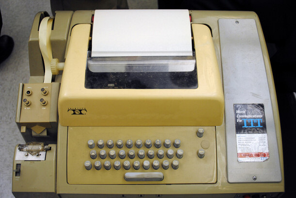 Early ARPANet Teletype
